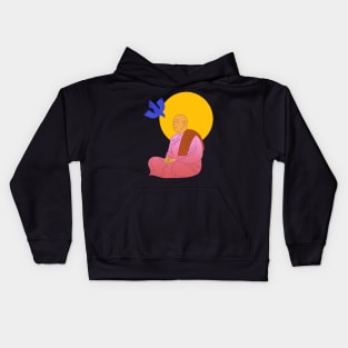 Praying Monk Kids Hoodie